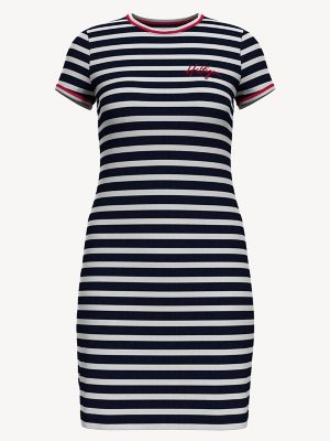 Essential Stripe T-Shirt Dress | Tommy ...